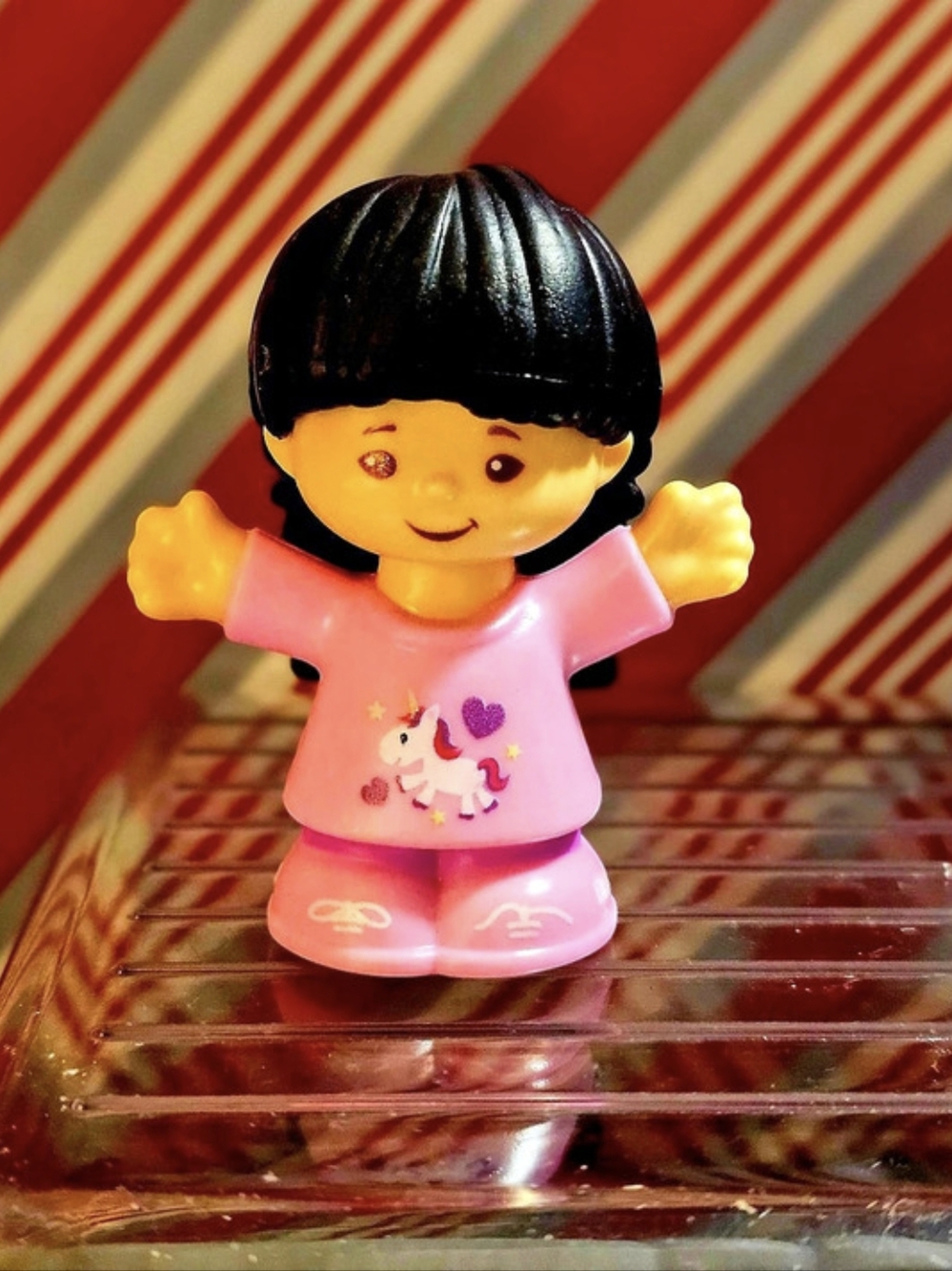 2016 Fisher-Price Little People School Bus Sonya Lee Asian School Girl